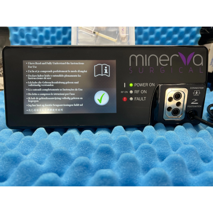Minerva Surgical RF MIN180S Generator with Footswitch